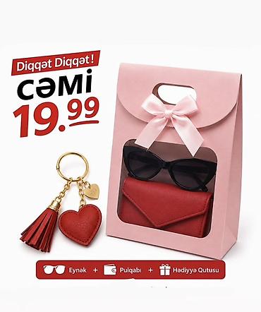 Hədiyyə dəsti – gündəlik istifadə və hədiyyə üçün ideal komplekt