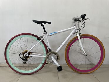 вмх велосипед трюковой: Городской велосипед, Другой бренд, Рама L (172 - 185 см), Алюминий, Корея, Б/у