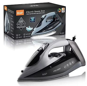 direksiyon set: RAF R.1241 Electric Steam Iron buxarlı ütü - Güc: 2200 W – sürətli — 2
