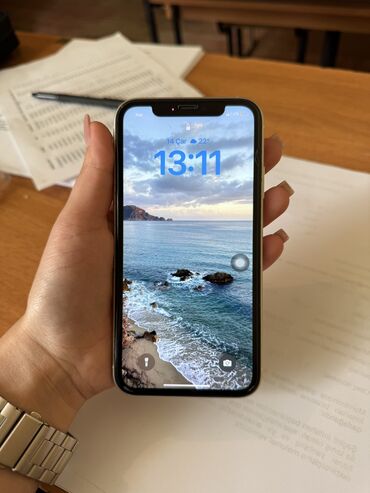 iphon 5 s: IPhone 11, 64 GB, Ağ, Simsiz şarj, Sənədlərlə, Barmaq izi