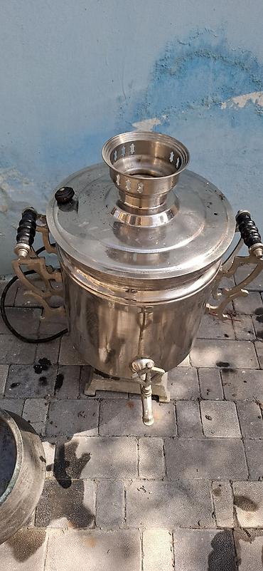 Все для дома и сада: Böyük həcimli elektrik samovar.ili1982.45 lt - Material: mis gövdə və — 5