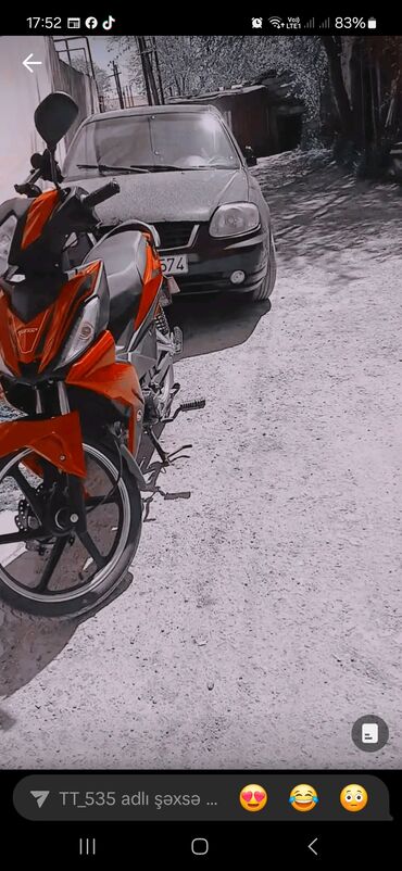 kvadracikl qiymeti: Tufan - CUB S50, 80 sm3, 2024 il, 2500 km