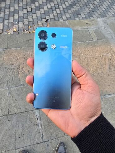 xiaomi redmi not 9: Redmi Note 13, 128 GB, rəng - Mavi, Sensor, Barmaq izi, Face ID