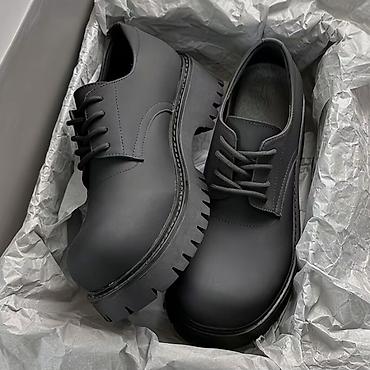 Туфли: Мужские туфли, 42, Новый, цвет - Черный, Самовывоз, Платная доставка — 12