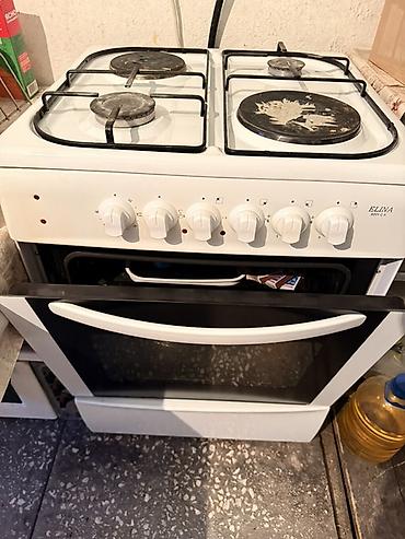 janome memory craft 500e: Комбинированная плита, Elina, Б/у, Напольная, Механическая, Полная оплата — 2