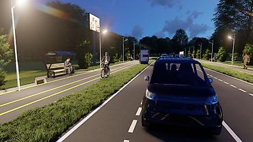 Фасадные 3D панели: Архитектурная 3D-визуализация уличной инфраструктуры Профессиональные — 9