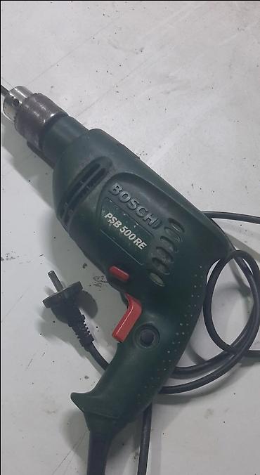 Zərbəli drellər: Bosch PSB 500 RE zərbəli elektrik matkabı - Brend/model: Bosch PSB — 1