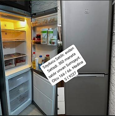 lalafo qaz peci: Soyuducu – Indesit, iki kameralı (yuxarıda soyuducu bölmə, aşağıda — 1