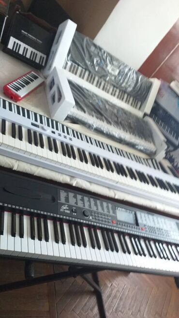 Pianolar: Piano, Rəqəmsal, Yeni, Rayonlara çatdırılma, Pulsuz çatdırılma, Ödənişli çatdırılma -da lalafo.az — 8 Pianolar: Piano, Rəqəmsal, Yeni, Rayonlara çatdırılma, Pulsuz çatdırılma, Ödənişli çatdırılma — 8