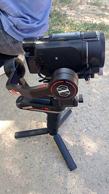 видеокамера на авто: Камкордер Sony Handycam 4K + электронный стабилизатор Zhiyun Weebill S — 1