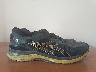 Мырзалардын бут кийими: Эркектердин кроссовкасы, 46, Asics, Колдонулган, түсү - Кара, Өзү алып кетүү — 5