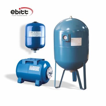 сантехник отопление: Гидроаккумулятор Ebitt (Италия) От 8 до 150 литров Горизонтальные и
