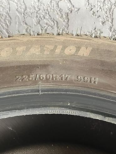 fit 2 2011: Комплект зимних шин (4 шт.) - Размер: 225/60 R17 - Индекс — 1