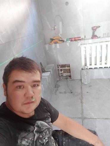 кафельщик сокулук: Дубалдарды коюу үчүн даярдоо, Дубалдарды грунттоо үчүн даярдоо, Плиткаларды кесүү | Карапа плиткасы, Керамогранит плиткасы, Мозаика плиткасы | Тикелей төшөө, Диагоналдуу төшөө, Горизонталдуу төшөө 6 жылдан ашык тажрыйба — 3