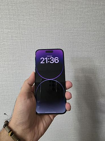 iphone 14 pro mac: IPhone 14 Pro Max, 256 GB, Deep Purple — 1