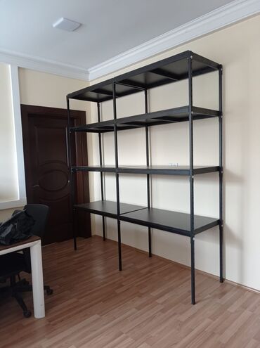 Rəf vitrinləri: Metaldan stelajlar (sifarişlə) Qiymət ölçüdən aslıdı. Deyin bizə — 3