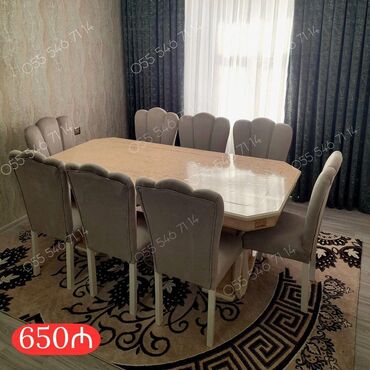 Masa və oturacaq dəstləri: Masa desti sifarisle hazırlanır. ⚜️ İstehsaldan satiş, otağınıza — 2