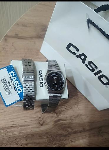 saatlar ucuz: CASIO kişi qol saatı - Brend: Casio - Korpus və qolbaq: paslanmayan — 1