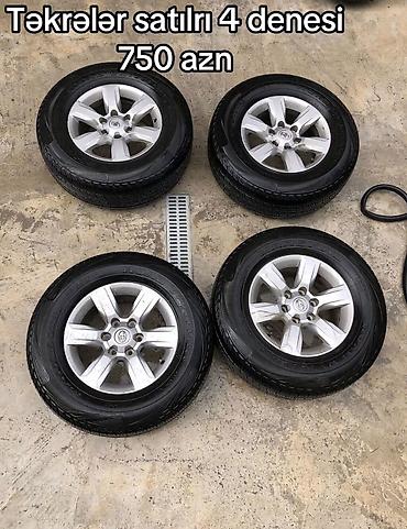17 şam disk: Yeni Disk təkər Toyota 265 / 70 / R 17 — 8