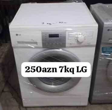 Qabyuyan maşınlar: Paltaryuyan maşın LG, 7 kq, Avtomat