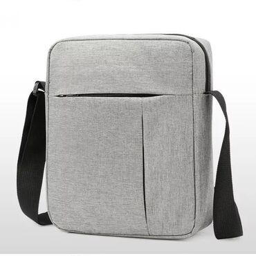 женскую сумку серого цвета: Мужская сумка “Style” в черном и сером цветах Для тех, кто любит