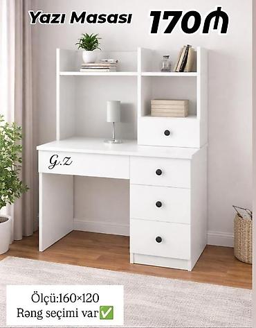 kunc ref: Yazı masası və tualet masası modelləri 1) Yazı masası – 180₼ - Ümumi — 5