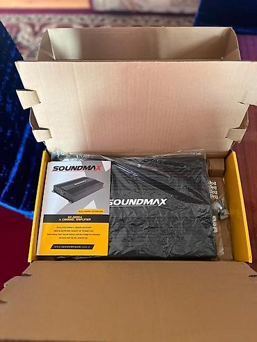 radiator temiri: Soundmax SX-3200.4 – 4 kanallı avtomobil gücləndiricisi — 1