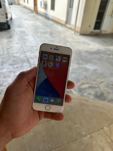 Apple iPhone: IPhone 6s, < 16 GB, Qızılı, Barmaq izi