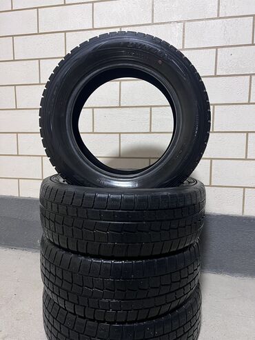 Шины: Шины 215 / 60 / R 16, Зима, Б/у, Комплект, Легковые, Dunlop