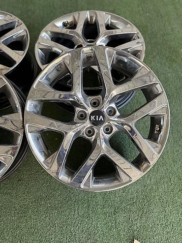 kia r19: Литые Диски R 19 Kia, Комплект, отверстий - 5, Б/у — 2