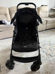 купить прогулочную коляску в польше бу: Коляска, цвет - Черный, Б/у