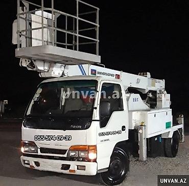 yuk qaldırıcı qurğular: Avtokran-səbətli yükqaldıran avtomobil (bucket lift) – şəhərdaxili və — 1
