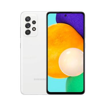 sq telefon: Samsung Galaxy A52, 128 ГБ, цвет - Белый