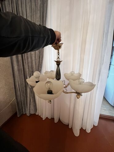 çılçıraq qiymətləri: Люстра, 5 ламп, Металл