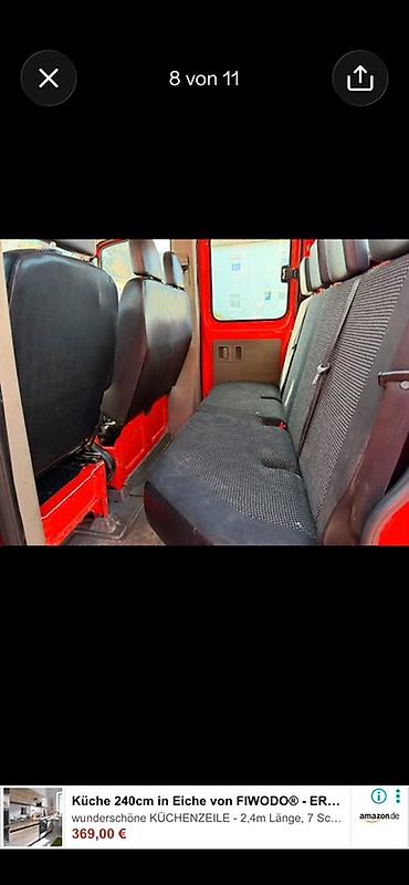 спринтер дубль кабино: Растаможен не оформлен Mercedes-Benz Sprinter бортовой грузовик с — 7