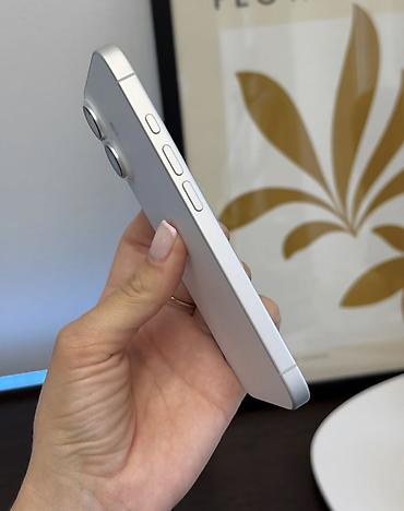 sadə telefon: IPhone 16, 128 GB, Ağ, Zəmanət, Simsiz şarj, Face ID — 2
