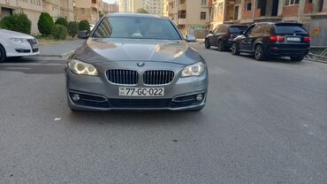 Avtomobil alışı: Kredit mumkun Boz rəngli, dördqapılı BMW 520d Sedan avtomobili
