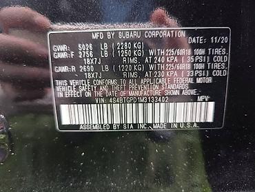 ej 20: Subaru Outback: 2021 г., 2.4 л, Бензин, Универсал — 8