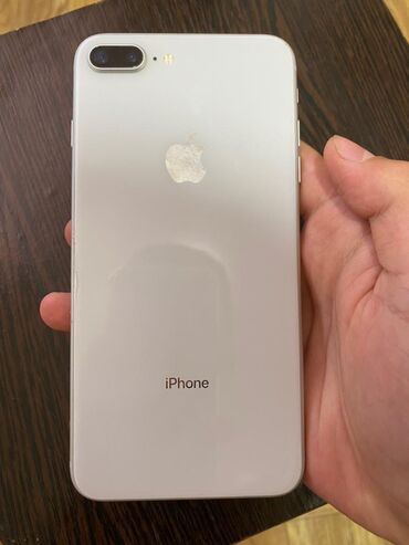 Apple iPhone: IPhone 8 Plus, Б/у, 64 ГБ, Белый, 75 %