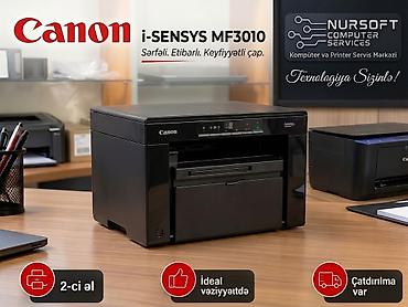 televizor islenmis: Canon i-SENSYS MF3010 Ofis üçün Funksiyalar: Printer + Skaner + Kopiya — 1
