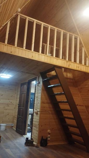 Продажа дач: A‑frame домик (треугольный “А‑образный” каркас) с панорамным — 2