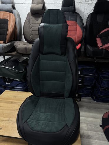 Чехлы и накидки на сиденья: Чехлы Алькантара, С подушкой, Новый, Бесплатная доставка — 10