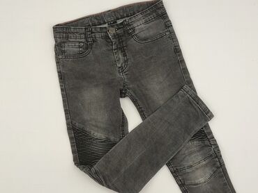 Jeans, 11 years, 140/146, condition - Very good