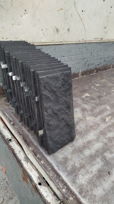 Фасадные плиты Сары-Таш (Травертин): ФАСАДНЫЙ КЛИНКЕР 
камин на Фундамент — 3