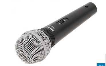 Mikrofonlar: Mikrofon Shur sv100.Az istifadə olunub.Karobqası yoxdur