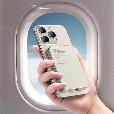 power: Power Bank Green Lion GL-MAG 5 5000 мАч в титановом корпусе — это — 4