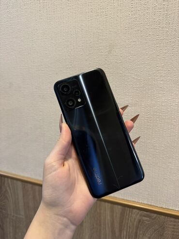 телефони nokia: Realme 9 Pro, Колдонулган, 128 ГБ, түсү - Кара, 2 SIM