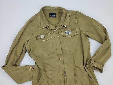 wojsko: Kurtka/szirt szmizjerka damska Sinsay Outerwear, kolor khaki/oliwkowy — 1