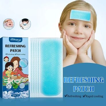 velike igracke za decu: Osvežavajući flaster za čelo koji trenutno pruža osećaj hlađenja deci