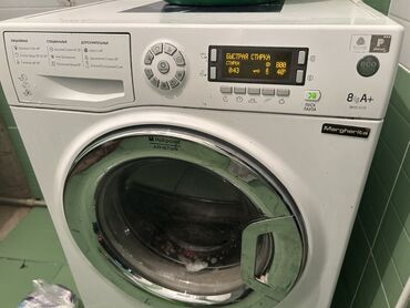 куплю стиральные машинки на запчасти: Стиральная машина Hotpoint Ariston, Автомат, До 9 кг, Полноразмерная